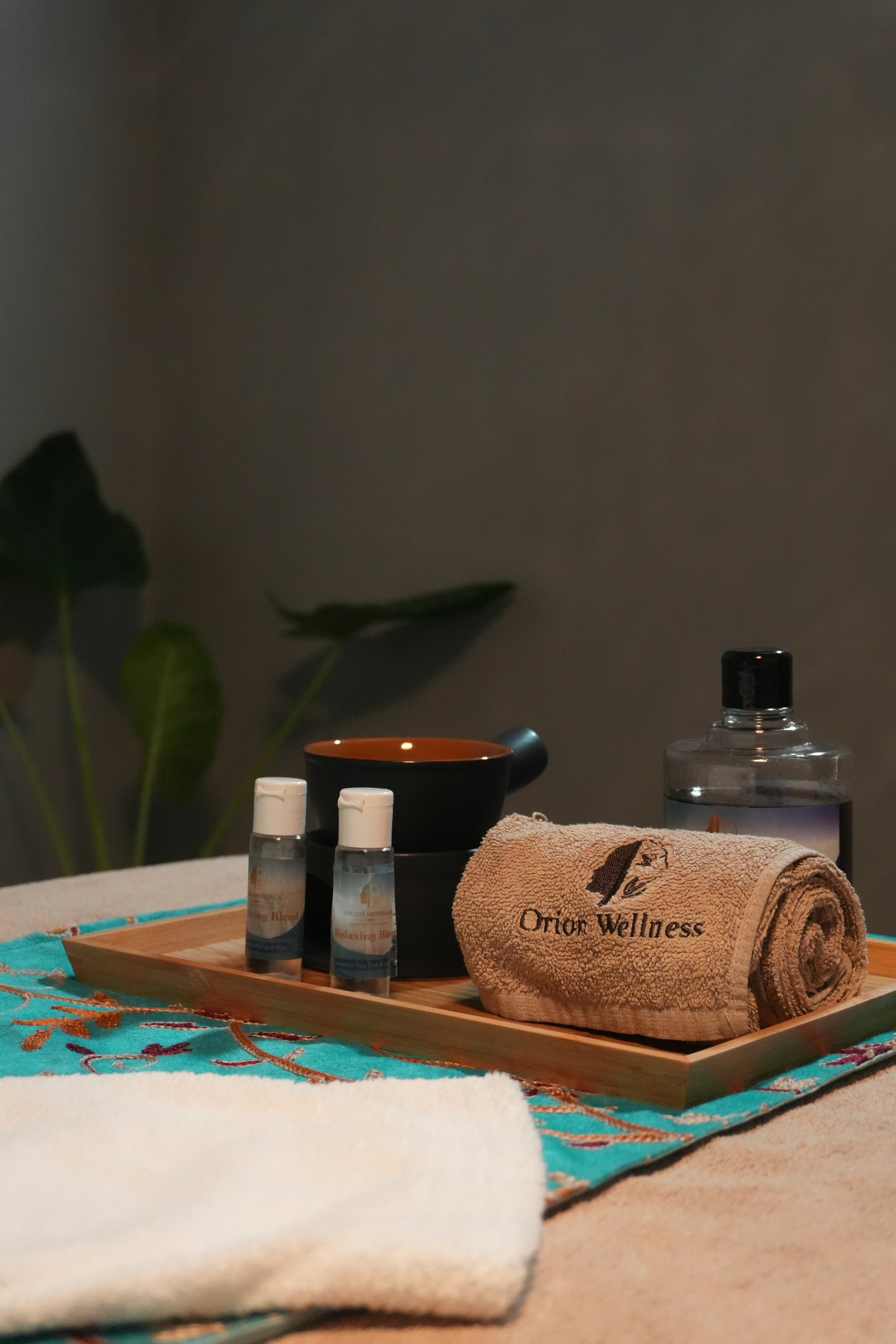 Guest enjoying a rejuvenating body therapy at MoonCress Spa Kalyan Nagar Bangalore